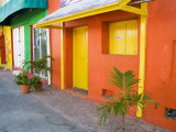 Colorful Street Front  Isla Mujeres  Quintana Roo  Mexico