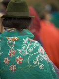 Woman in Traditional Hat  Saquisili  Ecuador