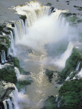 Towering Igwacu Falls Thunders  Brazil