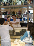 Ice Cream Store  Dubrovnik  Dalmatia  Croatia
