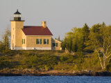 Lighthouse on Lake Superior  Copper Harbor  Michigan  USA