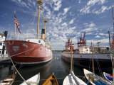 Center ror Wooden Boats on Lake Union  Seattle  Washington  USA