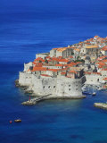 Shores of Adriatic Sea  Dubrovnik  Croatia