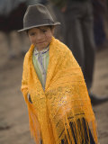 Girl in Traditional Hat  Saquisili  Ecuador