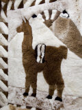 Llama pelt rugs  Otavalo Market  Ecuador
