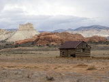 Outbuilding with Sandstone  Escalante National Monument  Utah  USA