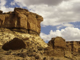 Anasazi 'Una Vida' Ruins  Chaco Canyon  New Mexico  USA