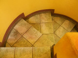 Abstract Pattern on Stairs  San Miguel De Allende  Mexico