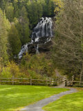 Beaver Brook falls in Colebrook  New Hampshire  USA