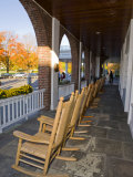 Front Porch of the Hanover Inn  Dartmouth College Green  Hanover  New Hampshire  USA
