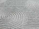 Pattern in Sand  Tofukuji Temple  Kyoto  Japan