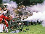 Confederate Fusillade Civil War Reenactment  Ferndale  Washington  USA