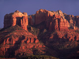 Cathedral Rock at Sunset  Sedona  Arizona  USA