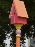 Colorful Birdhouse  Ogunquit  Maine  USA