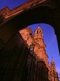 Archway and Iron Gate of the Cathedral on the Plaza De Armas