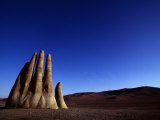 Giant Hand Sculpture Rises from the Sands of the Atacama Desert