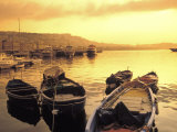 Fishing Boats in Marina at Sunrise