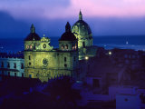Church of San Pedro Claver Rises Above Cartagena  Colombia