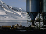 Hoppers Hold Arctic Coal Mined Near Longyearbyen