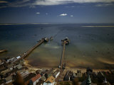 View of Provincetown's Waterfront from Pilgrim Monument