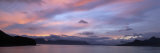 Dramatic Sky at Sunrise over Cumberland Bay  Island of South Georgia