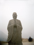 Statue of a Buddhist Monk in China