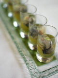 Oyster Shooters at Hotel Jia Restaurant in Hong Kong