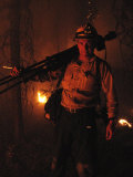 Photographer on Assignment Covering Forest Fires