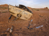 Boat on Dry Shore Near the Bullfrog Marina  Lake Powell