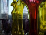 Close-up of Colorful Vases