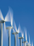 Turbines Funnel Wind from the Columbia River Gorge