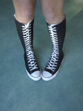 Hightop Girls Tennis Shoes- Middle School Fashion Trend 2  2009