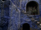 Stair and Original Walls from 1580 in Santa Catalina Convent