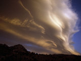 Lenticular Clouds Called the 'sierra Wave' Form over Grouse Mountain