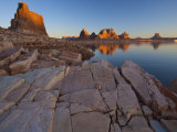 Gregory Butte Reflected in Last Chance Bay  Lake Powell