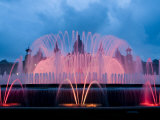 Fountain Music and Light Show at the National Palace  Barcelona
