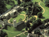 Aerial View of Warwick Castle