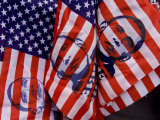 Patterns Echo the Face of the New President on Inaugural Souvenirs