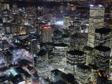 Toronto Seen at Night from the Cn Tower