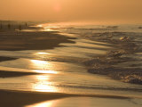 Sunrise over a Gulf of Mexico Beach  in Destin  Florida