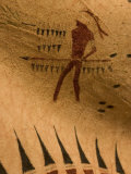 Replicas of Native American Paintings Done on a Buffalo Hide