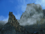 Bird Rookery on Cliffs at Admiralty Inlet  Near Ocean Feeding Grounds