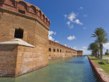 Exterior Brick Walls and Moat of Fort Jefferson