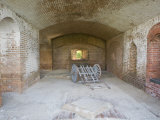 Old Cart Inside Fort Jefferson  Dry Tortugas National Park  Florida
