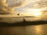 Skimboarder Wipes Out