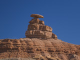 Interesting Rock Formation of Seemingly Precariously Balanced Rock