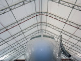 Passenger Jet in it's Hangar at the Air North Terminal in Whitehorse