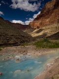 Blue Water  Travertine  Little Colorado River
