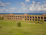 View Inside the Courtyard of Fort Jefferson  Dry Tortugas