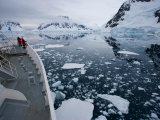 Tourists Aboard the National Geographic Endeavour in Lemaire Channel